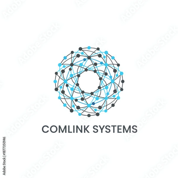 Obraz Global Network Data Comlink Systems Logo