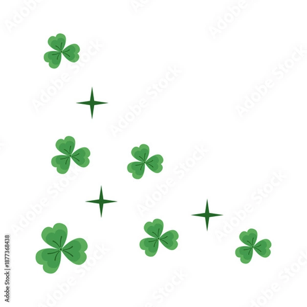 Obraz Sparkle Corner St Patricks Day