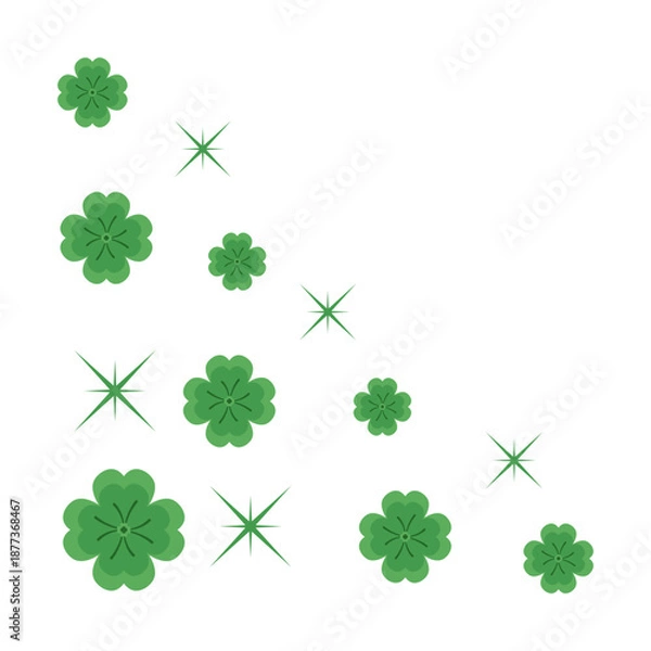 Obraz Sparkle Corner St Patricks Day