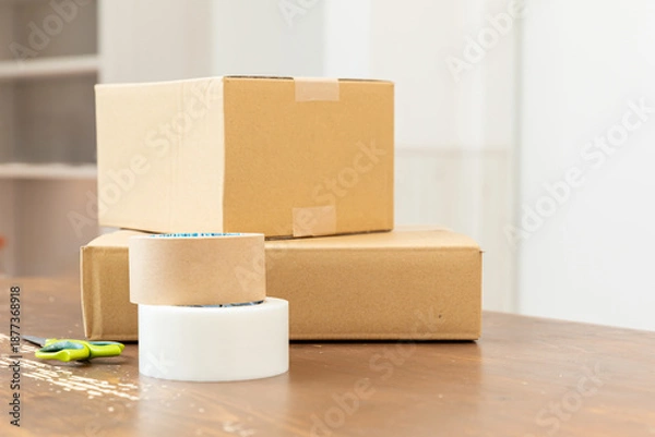 Obraz 段ボールとガムテープ