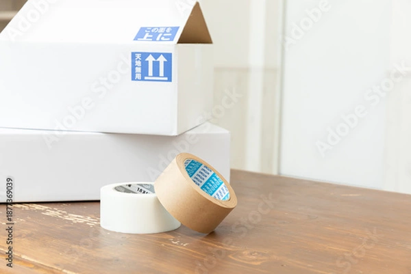 Obraz 段ボールとガムテープ