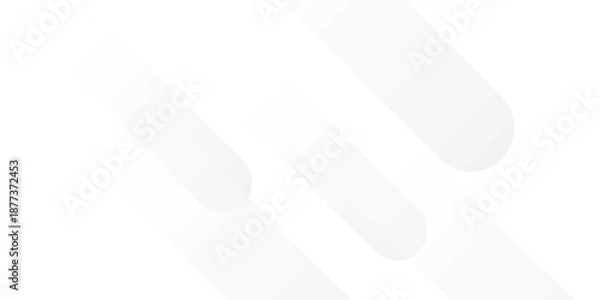 Obraz Abstract white background. Minimal geometric white light background vector