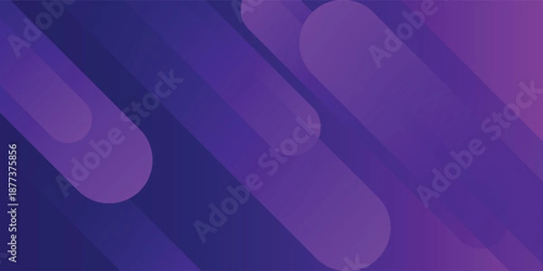 Obraz Purple abstract geometric background. Dynamic shapes modern design vector eps10