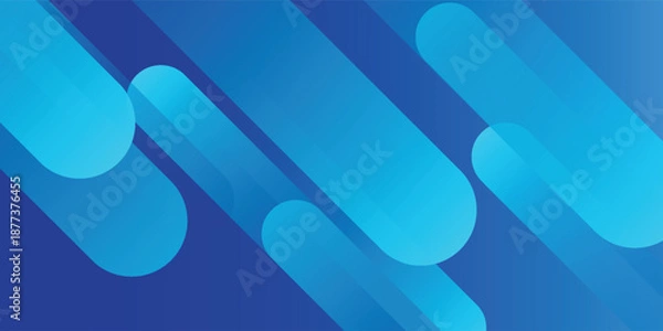 Obraz Abstract blue background with diagonal lines. vector modern design gradient eps10