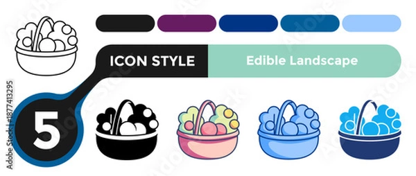 Obraz Edible Landscape