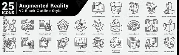 Obraz Augmented Reality Augmented Reality Bundle H25 V02