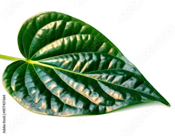 Obraz Betel leaf isolated on white background 