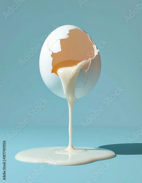 Obraz 卵から溢れ出るもの