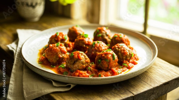 Fototapeta meatballs