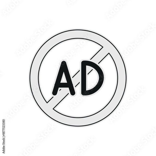 Obraz AD Blocker Sticker