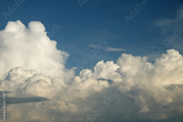 Obraz clouds and blue sky background