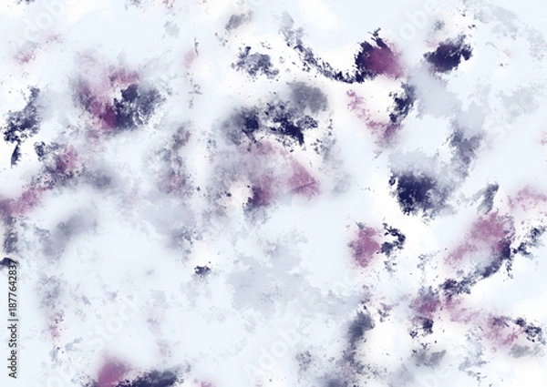 Obraz 抽象的　水墨画　背景素材