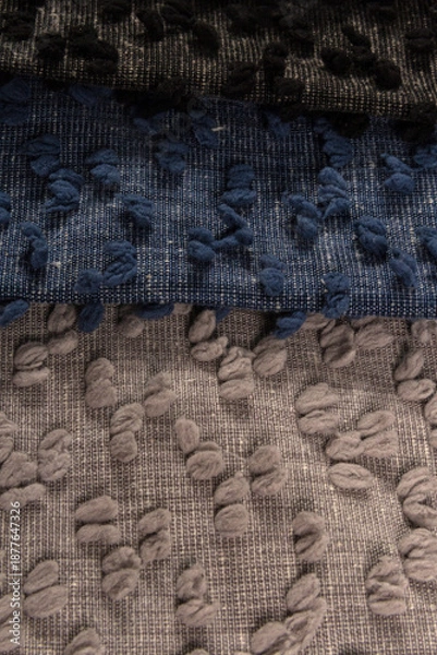 Obraz multi colored fabric chart