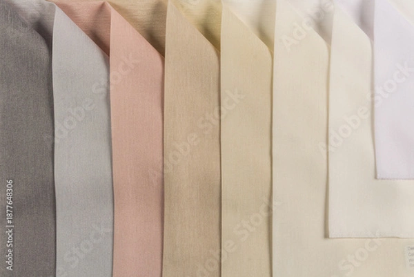 Obraz multi colored fabric chart