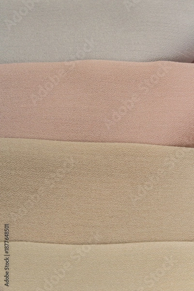 Obraz multi colored fabric chart