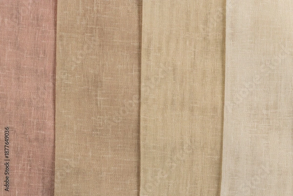 Obraz multi colored fabric chart