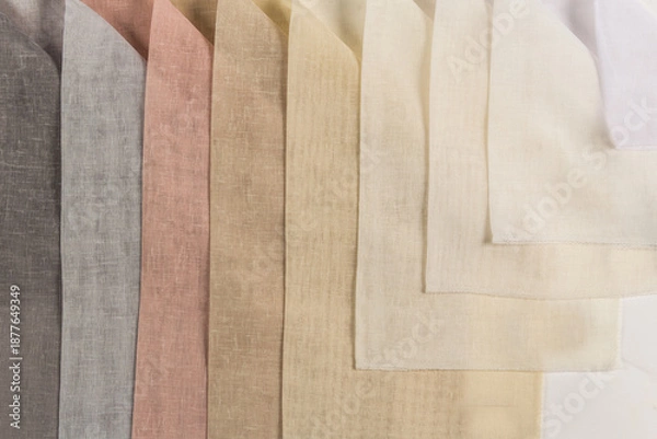 Obraz multi colored fabric chart