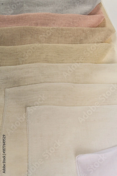 Obraz multi colored fabric chart