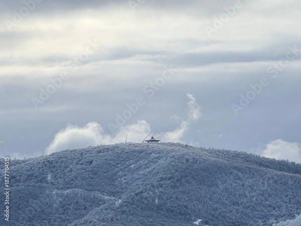 Obraz ski resort in winter