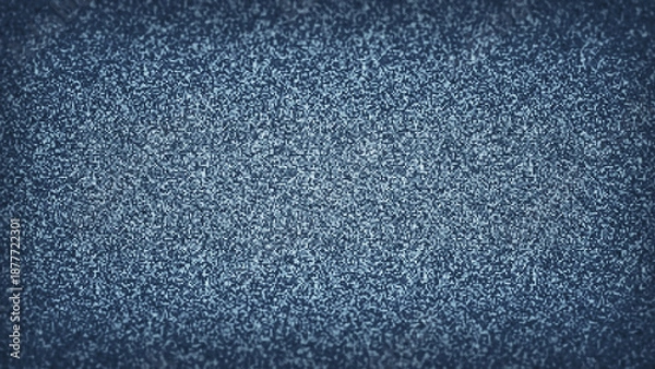 Obraz テレビ、ビデオ等のノイズグリッチ。砂嵐。