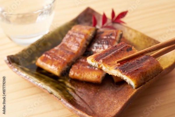 Obraz うなぎの蒲焼き イメージ