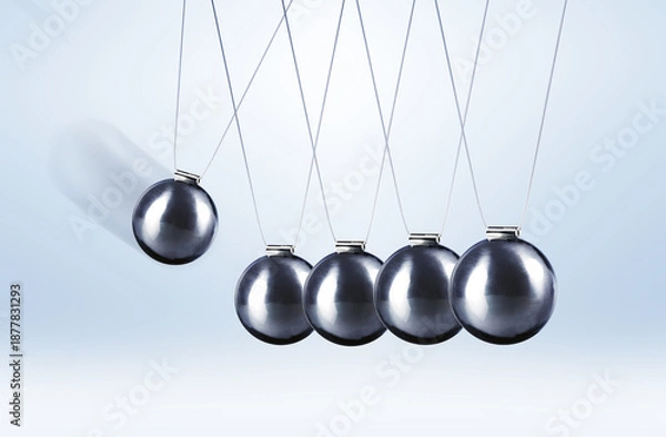 Fototapeta Newtons Cradle Pendulum