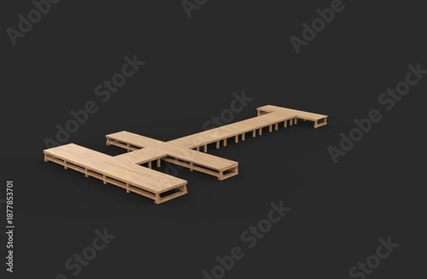 Obraz Floating docks