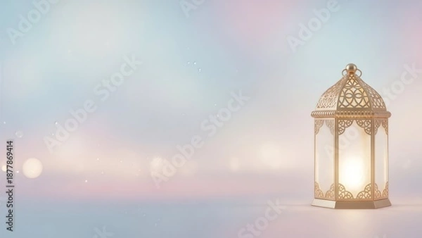 Obraz Ramadan Greeting Card Background 