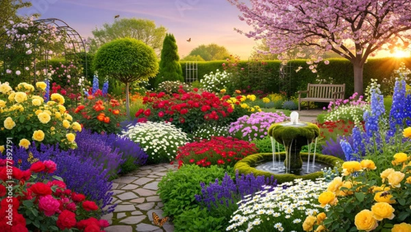 Obraz Outside garden 