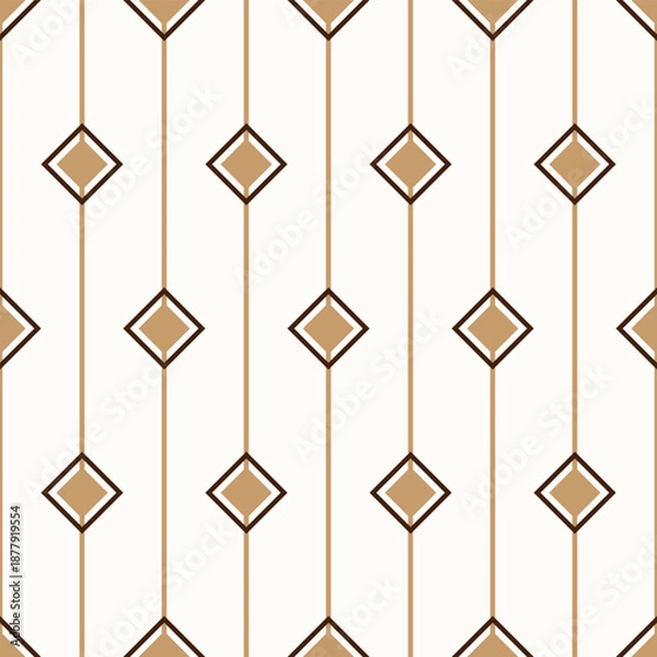 Obraz seamless square lines pattern for background, greeting card, packaging, texture, fabric pattern, wallpaper, wall decoration