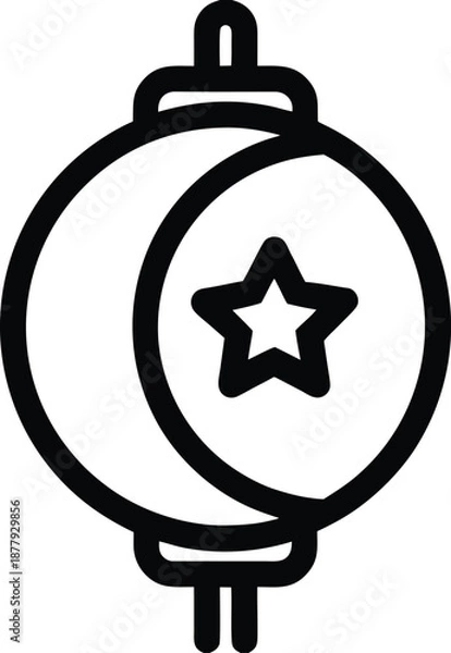 Obraz Minimalist vector file icon