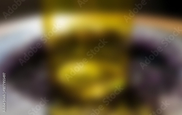 Obraz Abstract textured background with golden gradient. The surface features a subtle dimpled pattern and soft light.