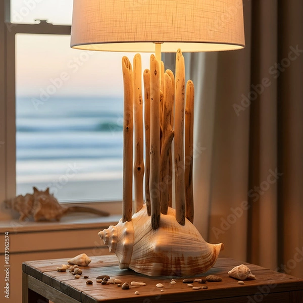 Obraz Wood lampshade 