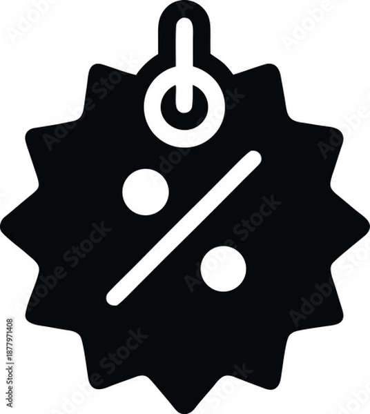 Obraz salelabelburstsilhouettetransparentbackground