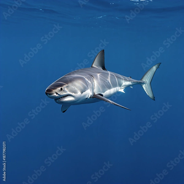 Obraz great white shark