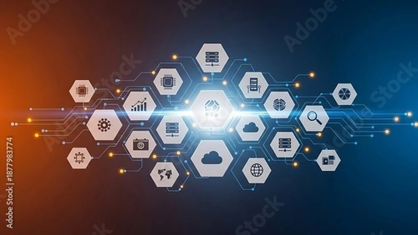 Obraz Integrated technology network