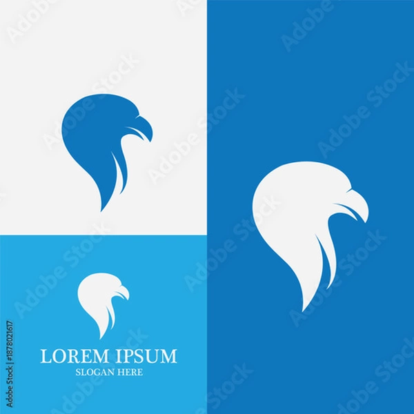 Fototapeta Falcon Logo Template vector