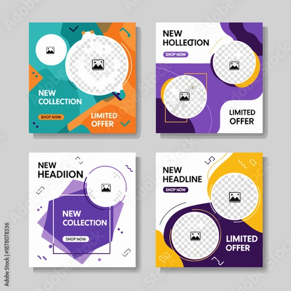 Obraz business card template