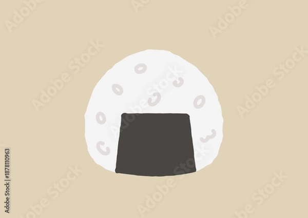 Obraz 美味しそうなおにぎり