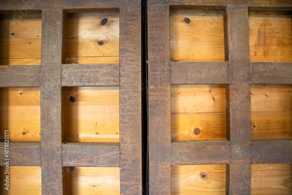 Obraz Puerta de madera