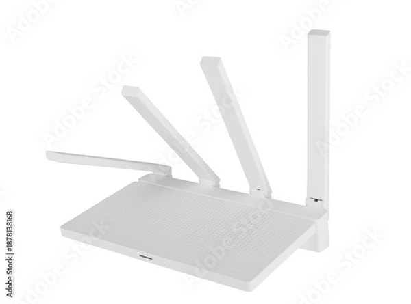 Fototapeta Wireless WiFi router