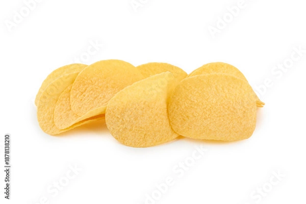Fototapeta Potato chips isolated