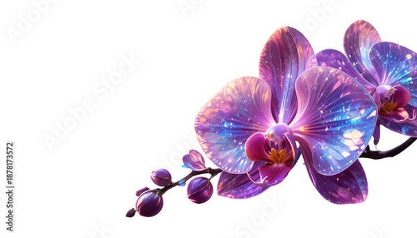 Obraz orchid isolated on white background