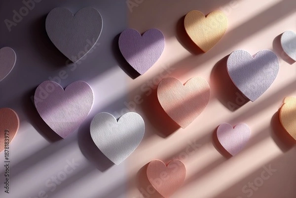 Obraz red and yellow puzzle