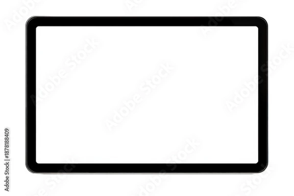 Obraz Simple Black and White Rectangular Frame Illustration