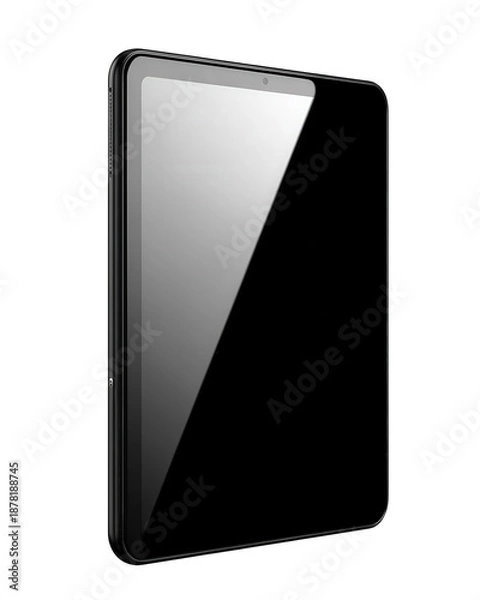 Obraz Black Modern Smartphone with Front Display