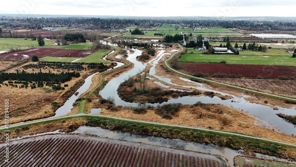 Fototapeta British Columbia Fields