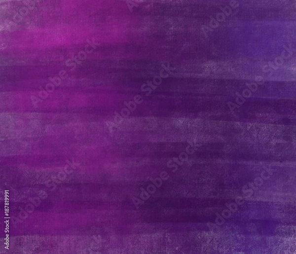 Fototapeta Colorful hand drawn bright abstract space theme as texture violet and purple chalk background, illustration painted by pencil paper chalk on canvas, high quality