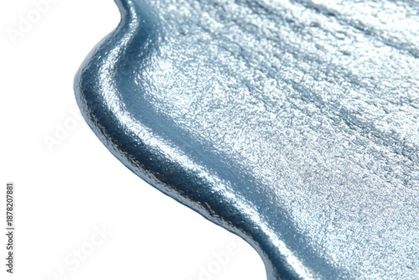 Obraz Metallic Silver Paint Texture