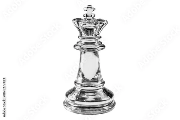 Obraz glass chess pieces